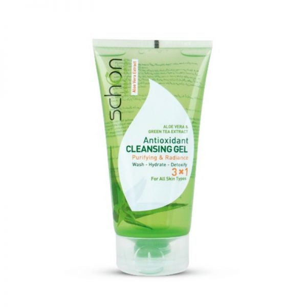 schon-antioxidant-cleaning-gel-112230041201 ژل شست و شوی صورت شون